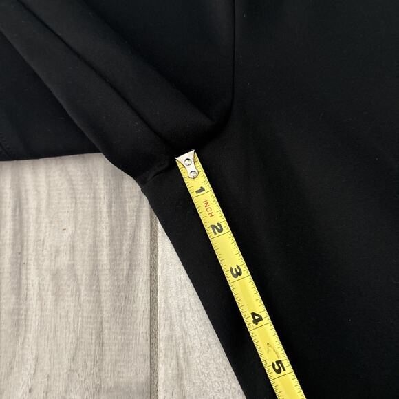 Anthropologie Maeve The Margot Kick Flare Pants Size XL Tall 30” In Black NWT - Picture 9 of 10